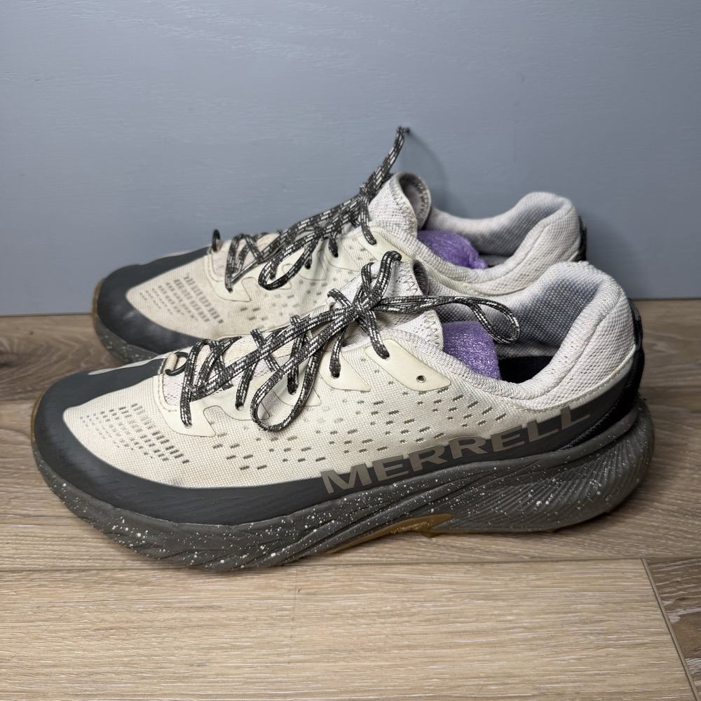 Merrell Agility Peak 5 Shoes Mens Size 10.5 Gray Trail Running Sneakers J068697